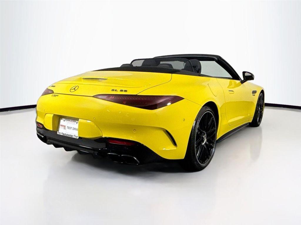 used 2022 Mercedes-Benz AMG SL 55 car, priced at $99,000