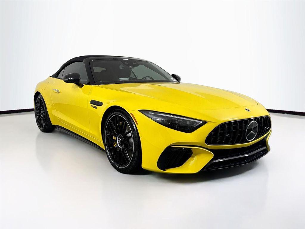 used 2022 Mercedes-Benz AMG SL 55 car, priced at $99,000