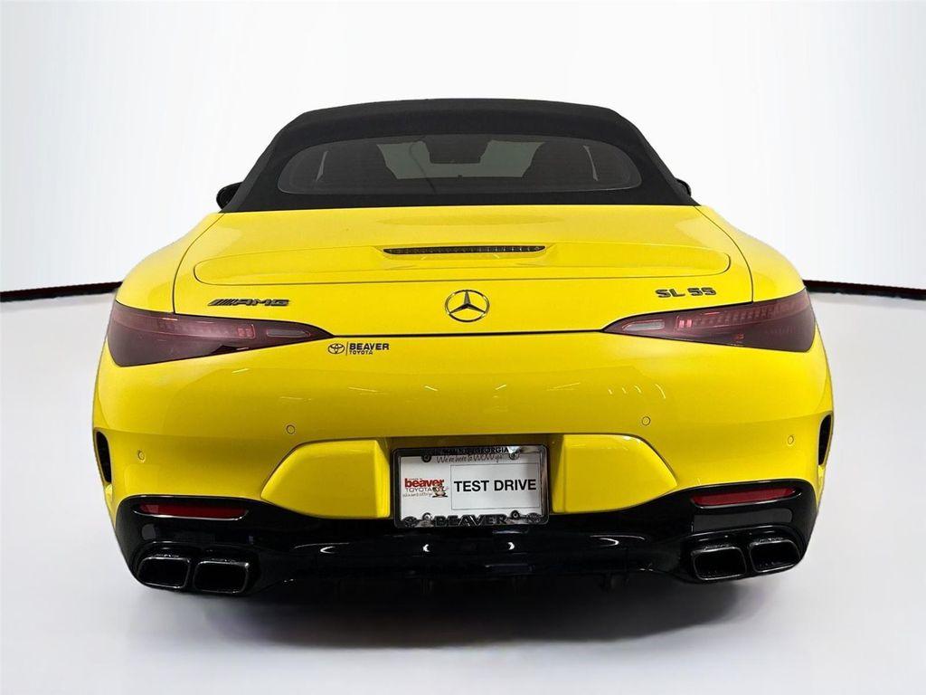 used 2022 Mercedes-Benz AMG SL 55 car, priced at $99,000