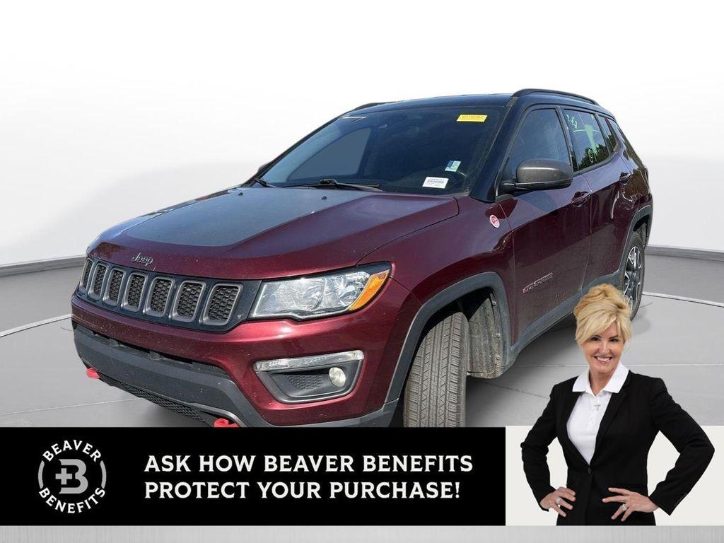 used 2021 Jeep Compass car, priced at $18,000