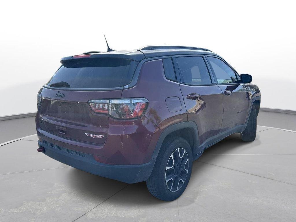 used 2021 Jeep Compass car, priced at $18,000