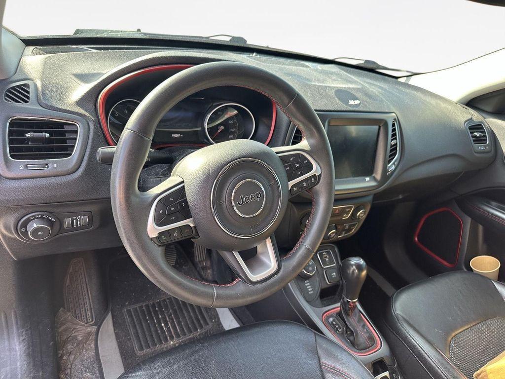 used 2021 Jeep Compass car, priced at $18,000