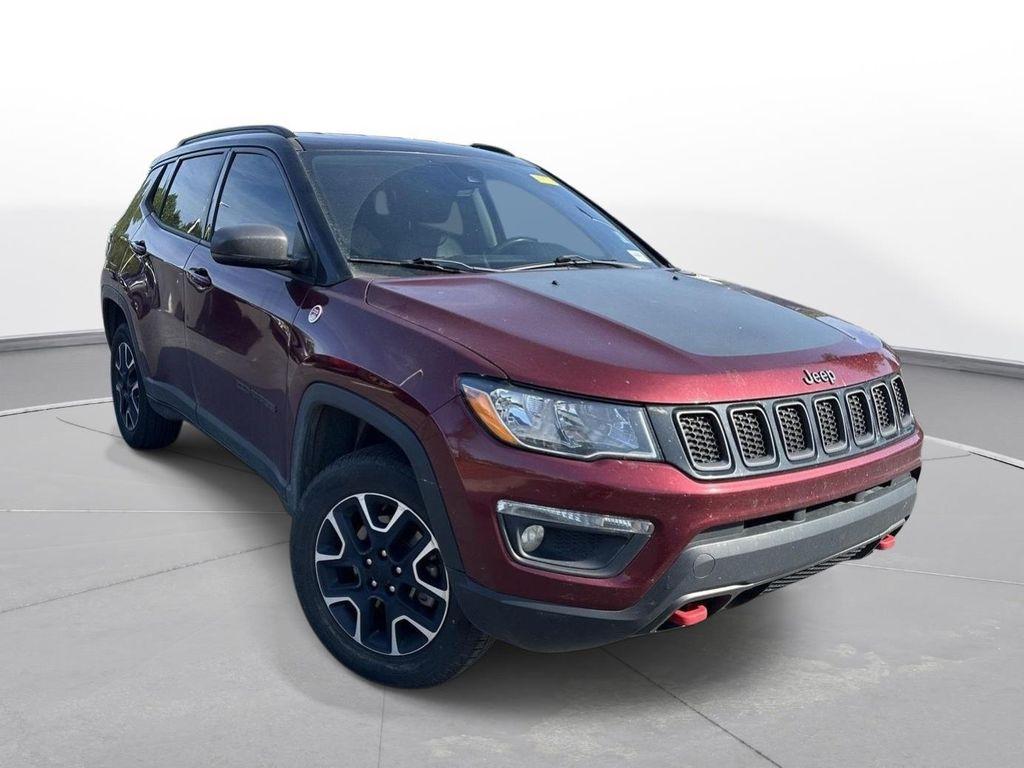 used 2021 Jeep Compass car, priced at $18,000