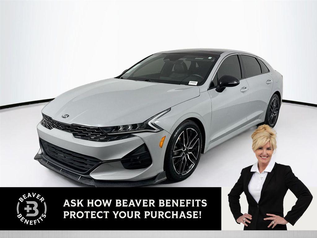 used 2021 Kia K5 car, priced at $25,500