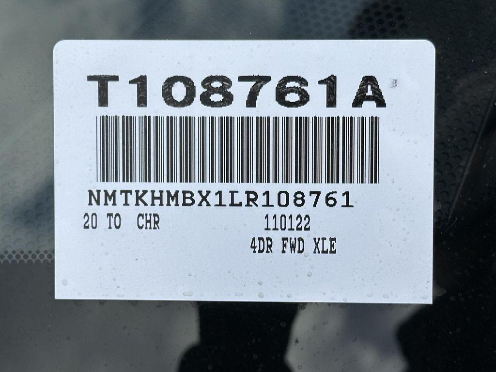 used 2020 Toyota C-HR car, priced at $20,000