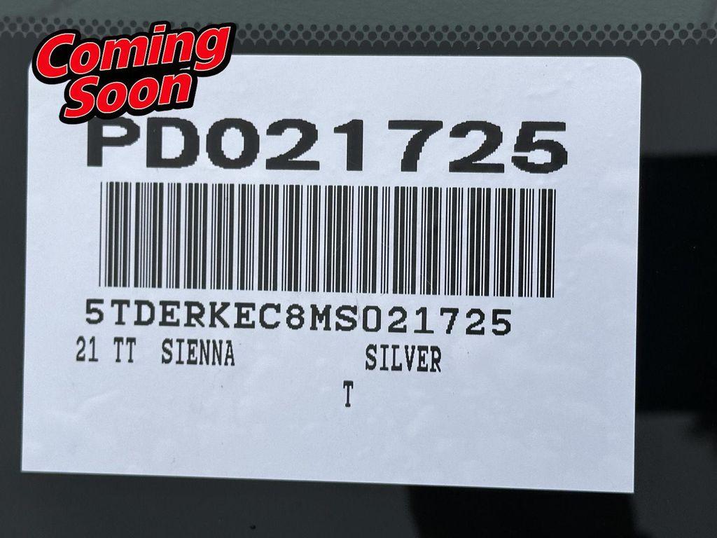 used 2021 Toyota Sienna car, priced at $45,000