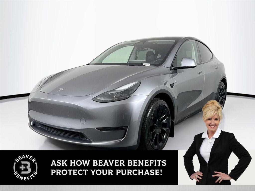 used 2025 Tesla Model Y car, priced at $40,000