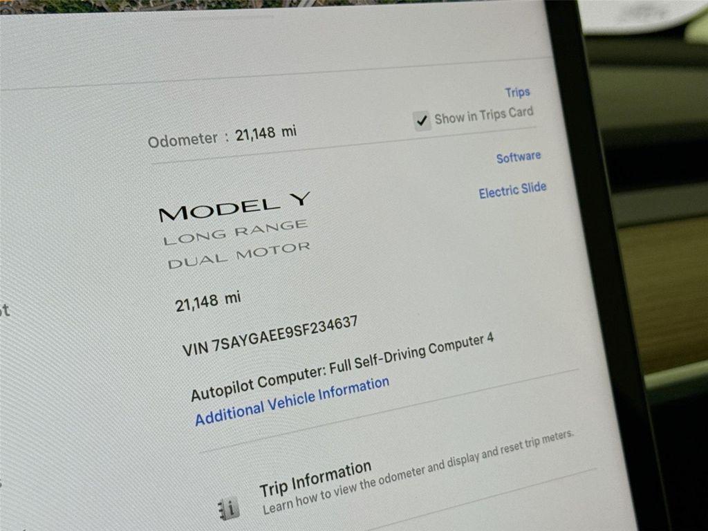 used 2025 Tesla Model Y car, priced at $40,000