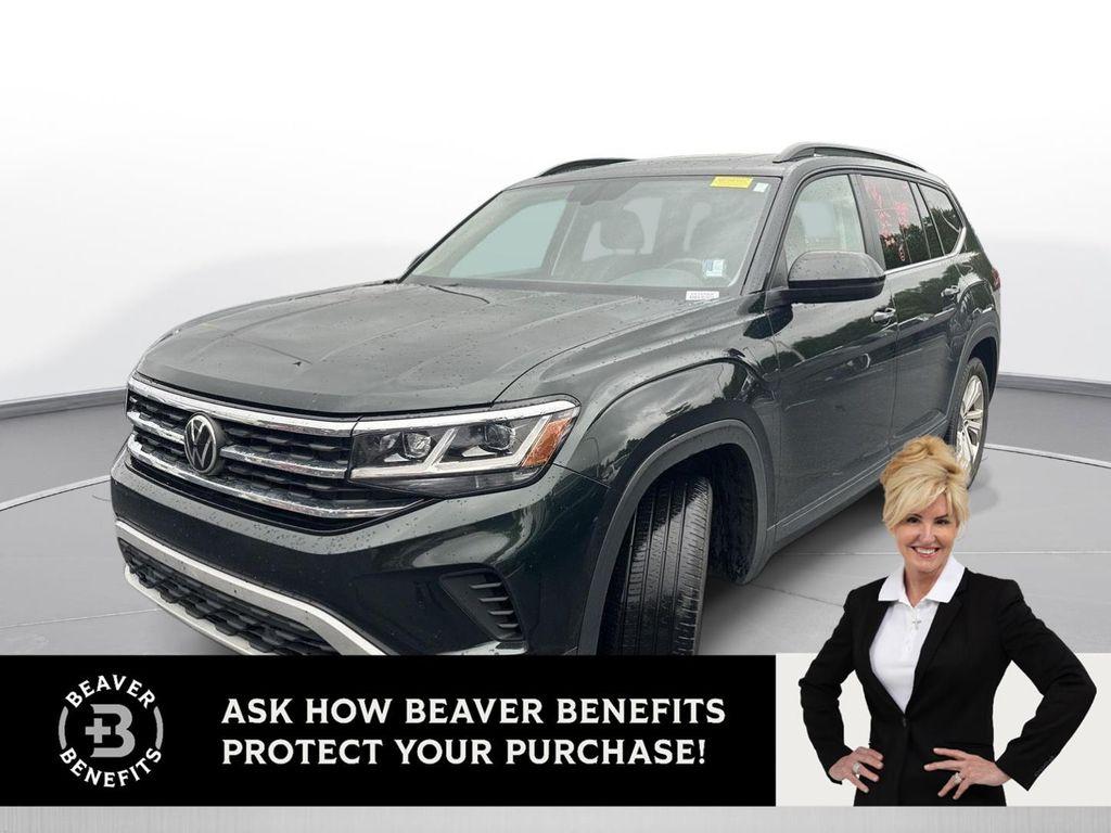 used 2021 Volkswagen Atlas car, priced at $26,000