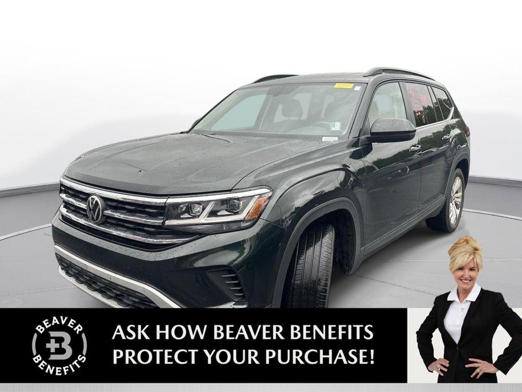 used 2021 Volkswagen Atlas car, priced at $25,000