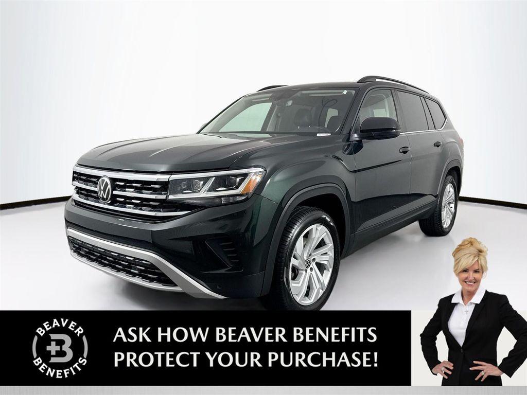 used 2021 Volkswagen Atlas car, priced at $24,500