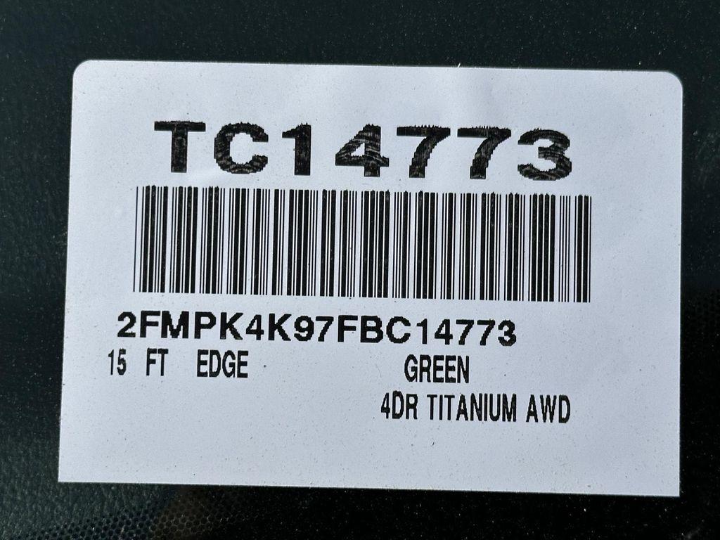 used 2015 Ford Edge car, priced at $17,000