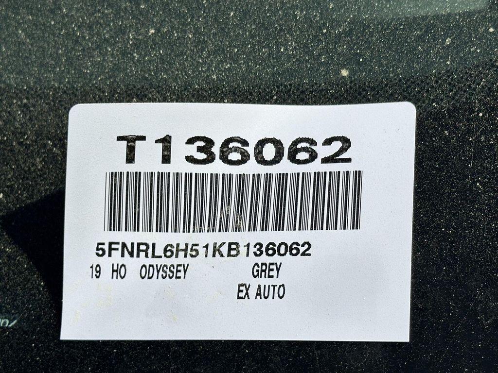 used 2019 Honda Odyssey car, priced at $23,500