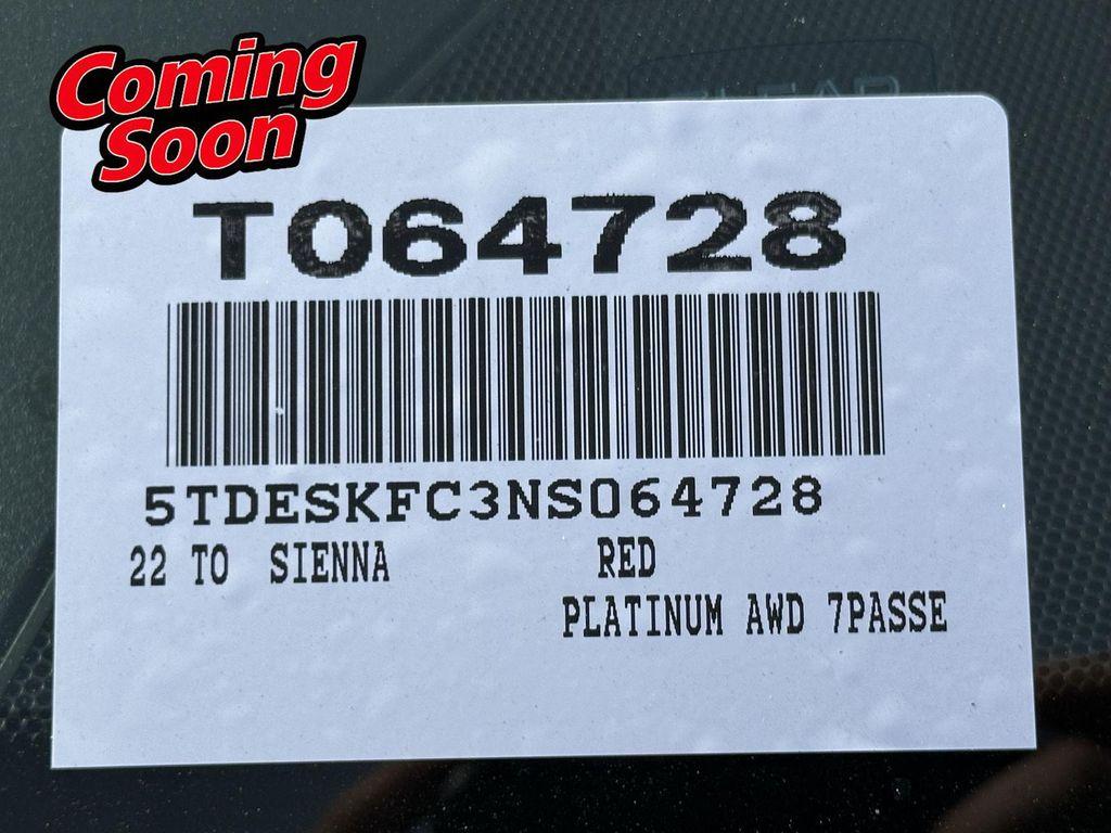 used 2022 Toyota Sienna car, priced at $42,000