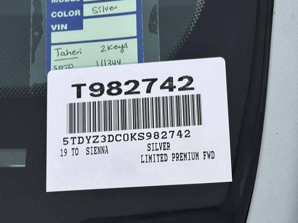 used 2019 Toyota Sienna car, priced at $26,800