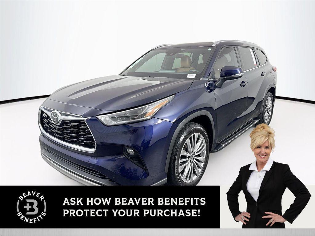 used 2021 Toyota Highlander car, priced at $30,000