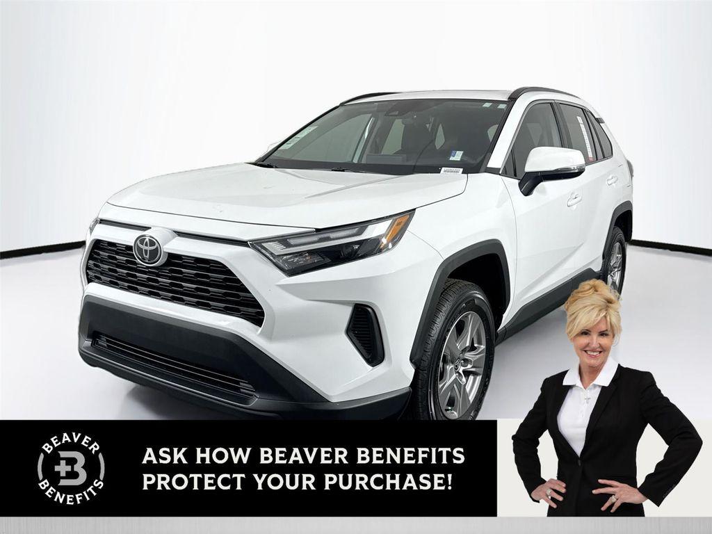 used 2022 Toyota RAV4 car, priced at $25,500