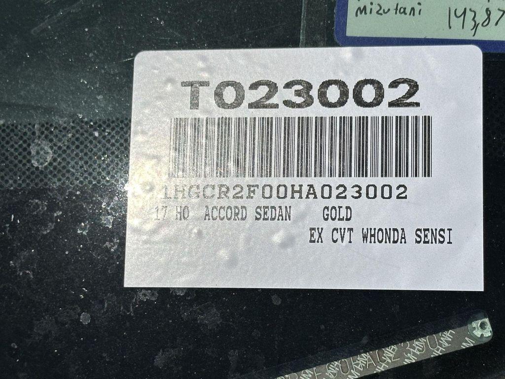 used 2017 Honda Accord car, priced at $14,000