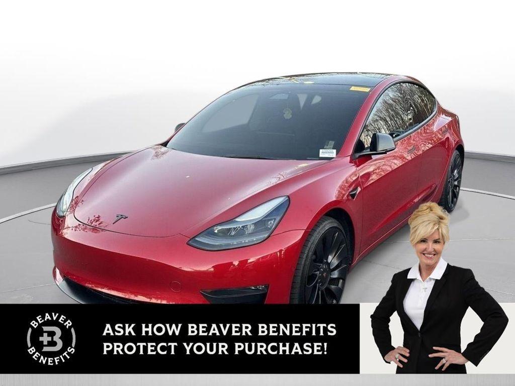 used 2022 Tesla Model 3 car, priced at $27,000