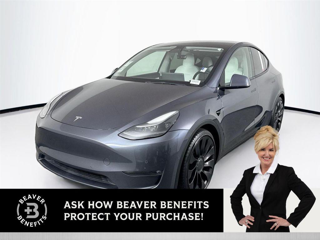 used 2022 Tesla Model Y car, priced at $28,500