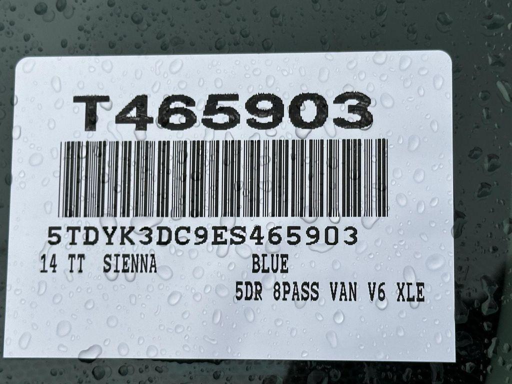 used 2014 Toyota Sienna car, priced at $15,000