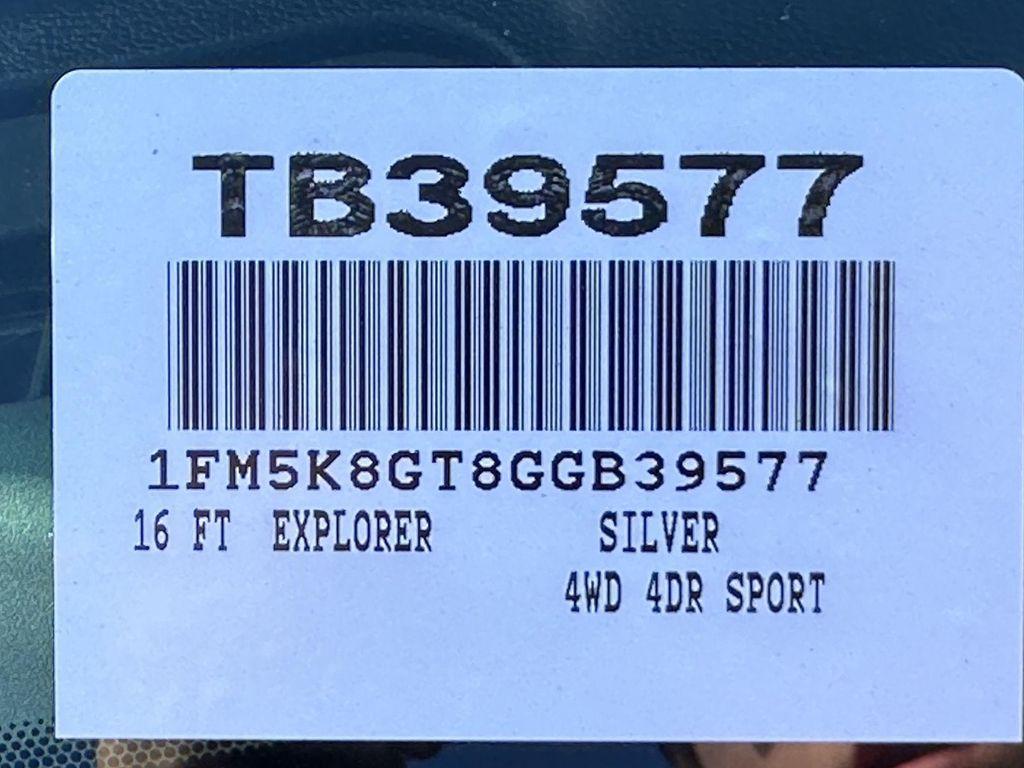 used 2016 Ford Explorer car, priced at $13,000