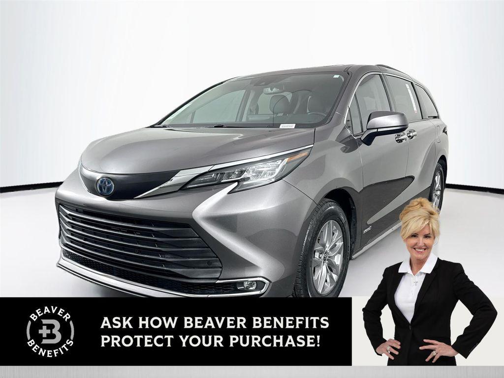 used 2021 Toyota Sienna car, priced at $37,000