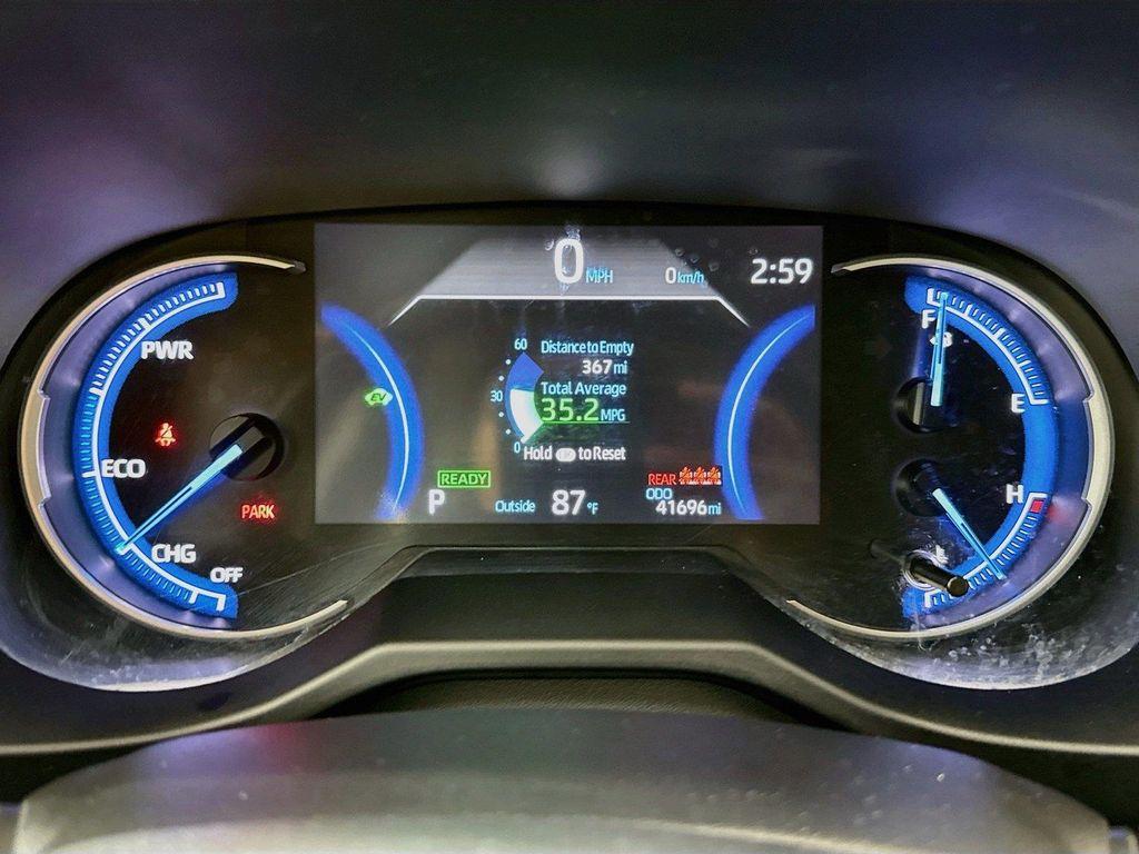 used 2025 Toyota RAV4 Hybrid car, priced at $35,263