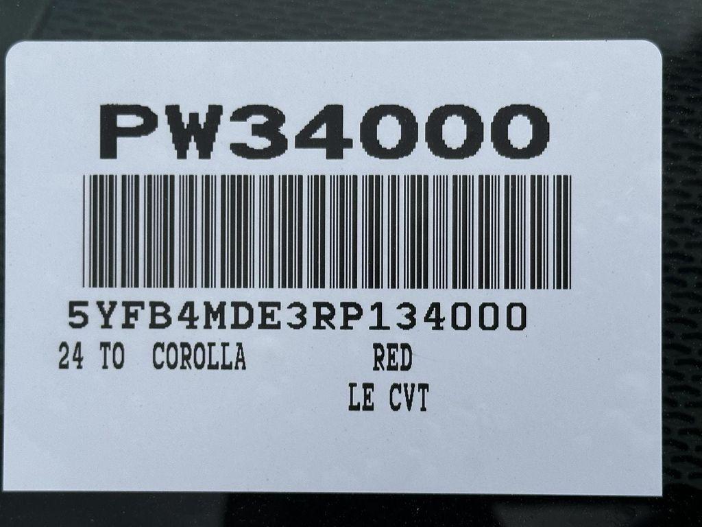 used 2024 Toyota Corolla car, priced at $23,500