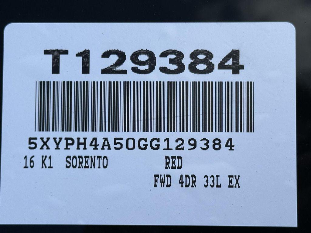 used 2016 Kia Sorento car, priced at $15,000