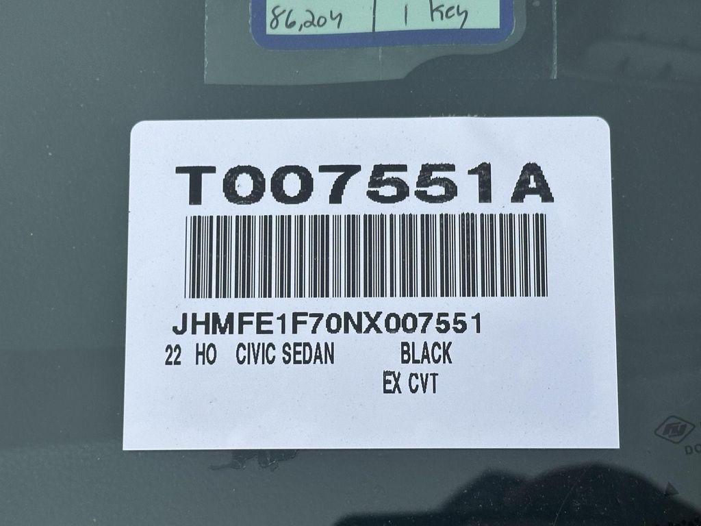 used 2022 Honda Civic car, priced at $23,000