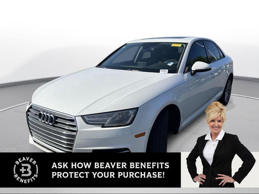used 2017 Audi A4 car, priced at $15,000