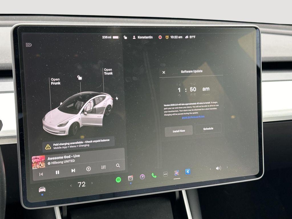 used 2020 Tesla Model 3 car, priced at $21,500