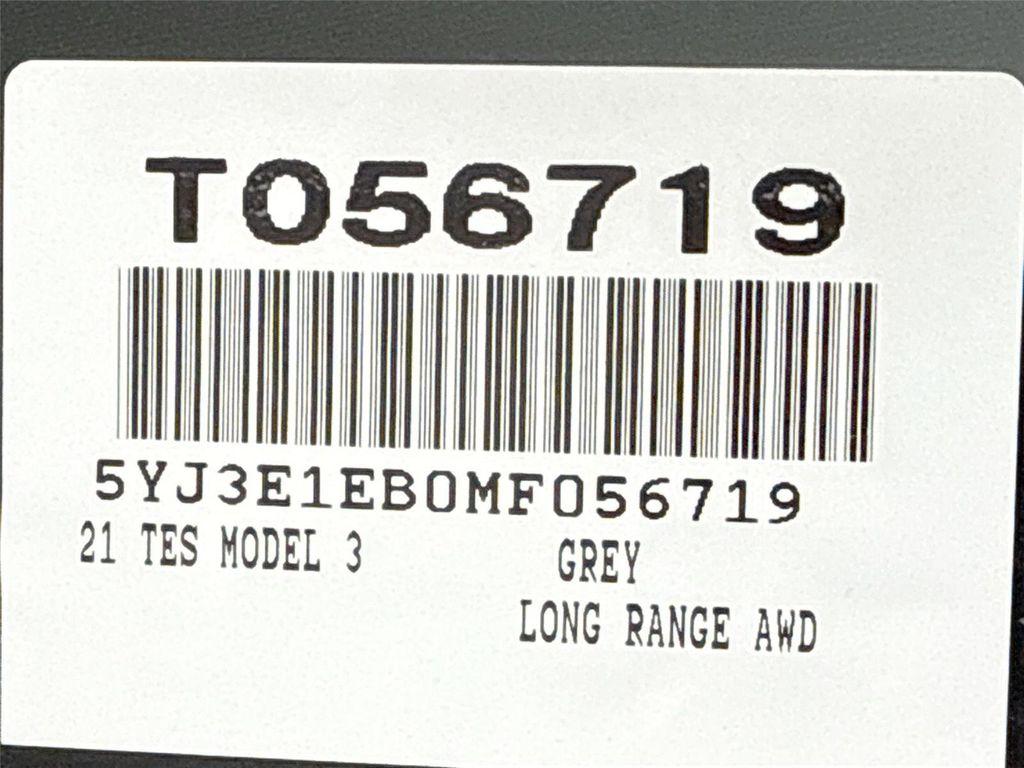 used 2021 Tesla Model 3 car, priced at $21,500