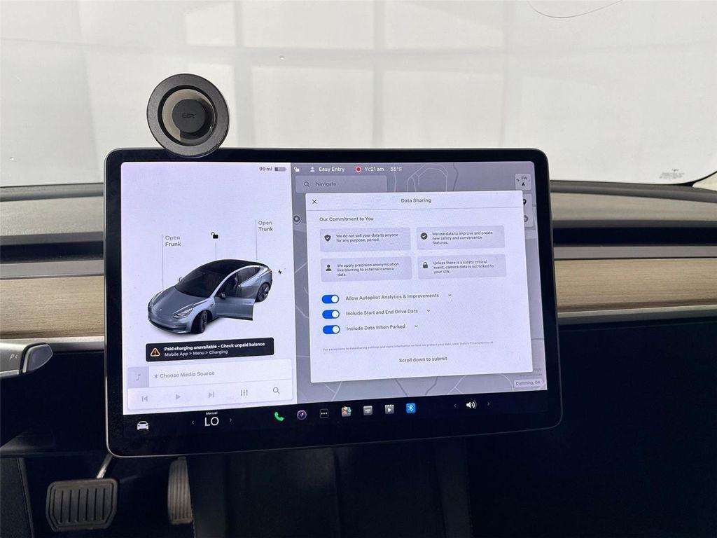used 2021 Tesla Model 3 car, priced at $21,500