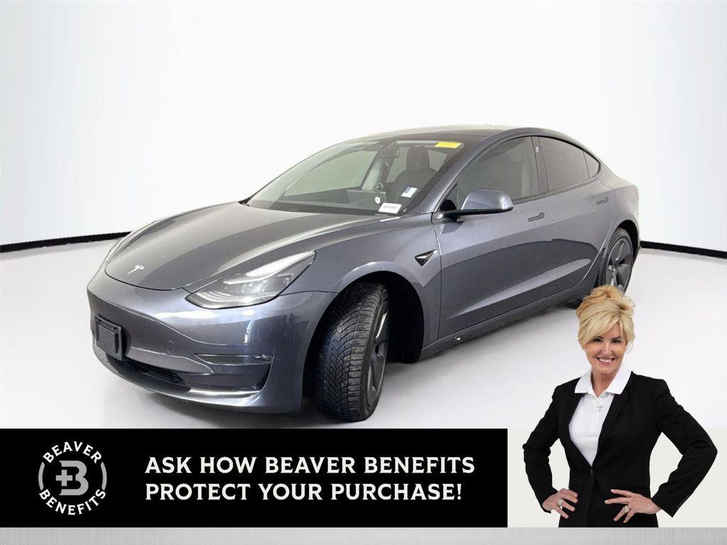 used 2021 Tesla Model 3 car, priced at $22,000