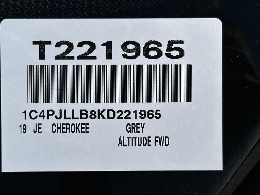 used 2019 Jeep Cherokee car, priced at $15,000