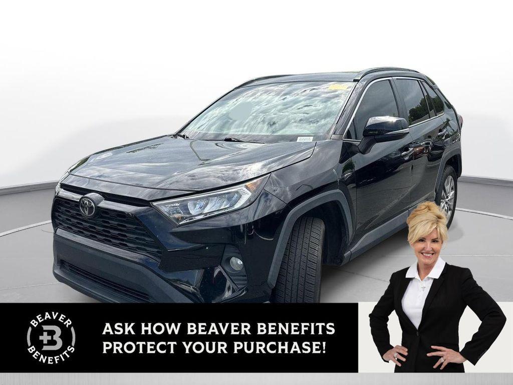 used 2021 Toyota RAV4 car, priced at $26,000