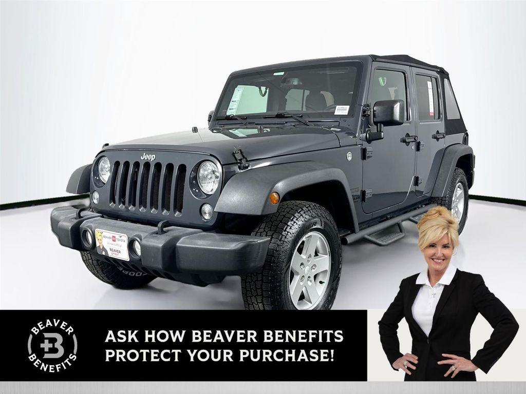 used 2016 Jeep Wrangler Unlimited car, priced at $17,800