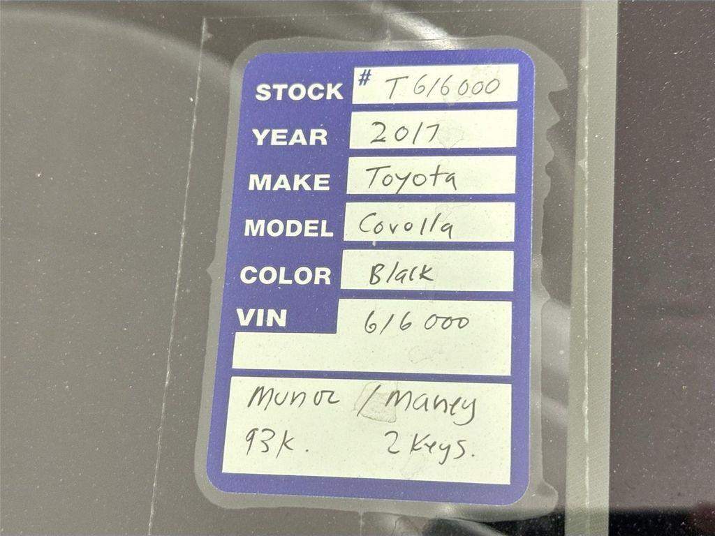 used 2017 Toyota Corolla car, priced at $15,000