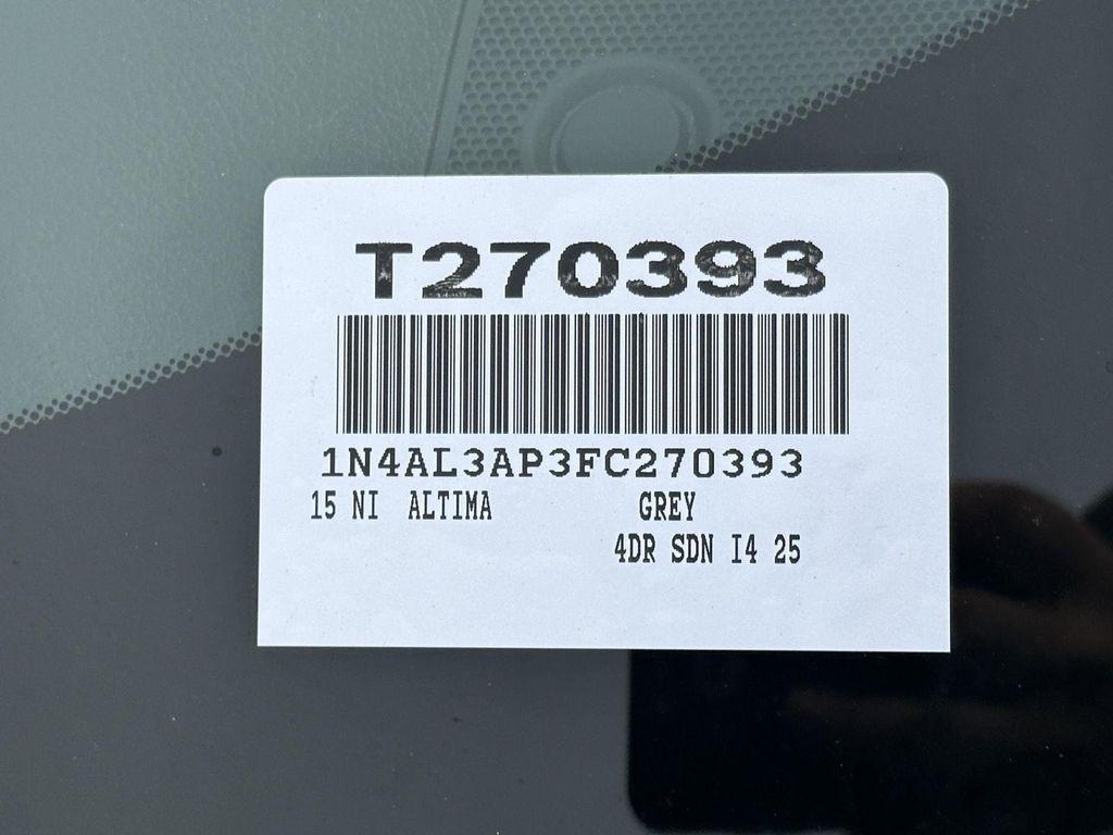 used 2015 Nissan Altima car, priced at $14,000