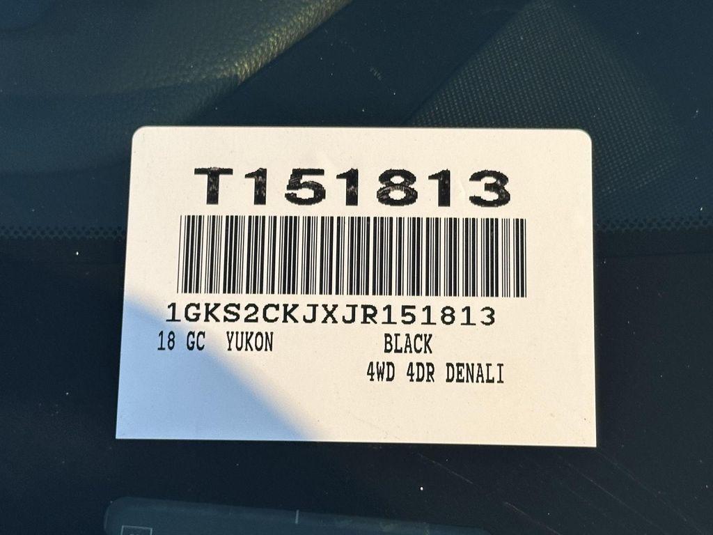 used 2018 GMC Yukon car, priced at $30,000