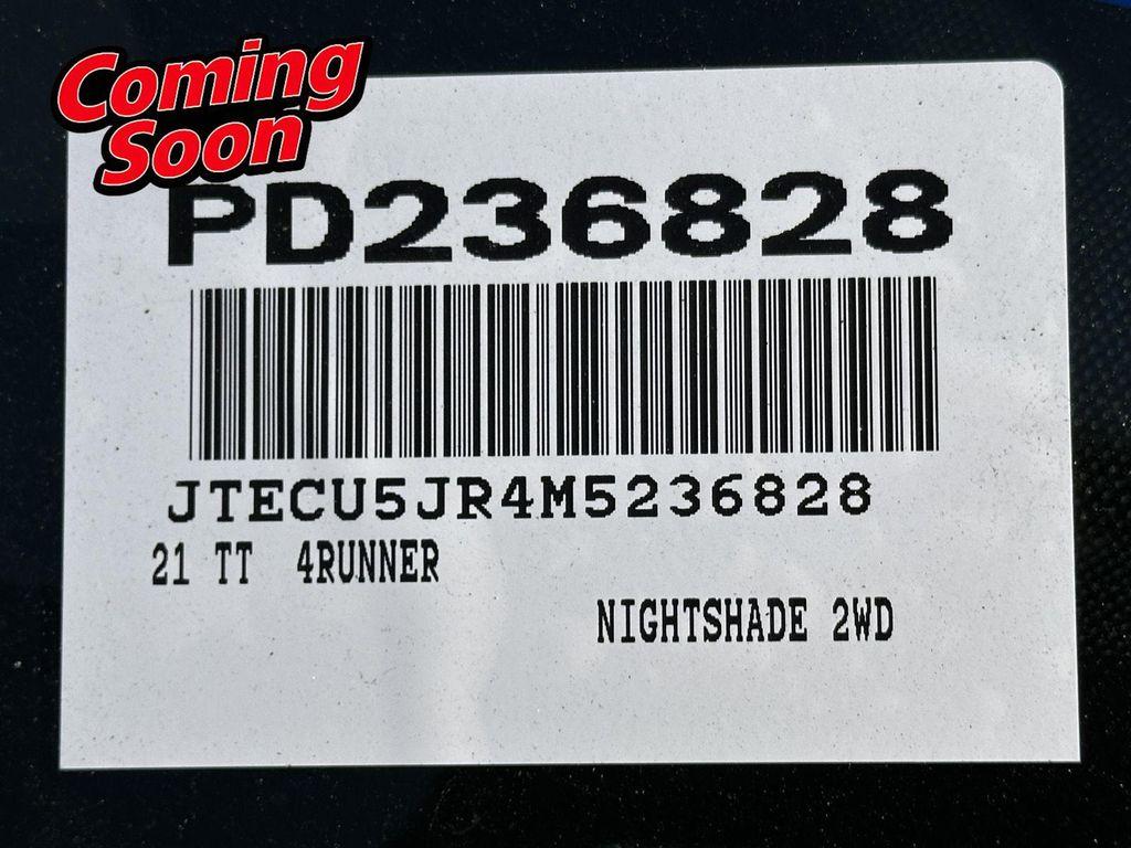 used 2021 Toyota 4Runner car, priced at $42,000