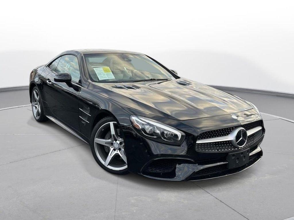 used 2017 Mercedes-Benz SL 550 car, priced at $48,000