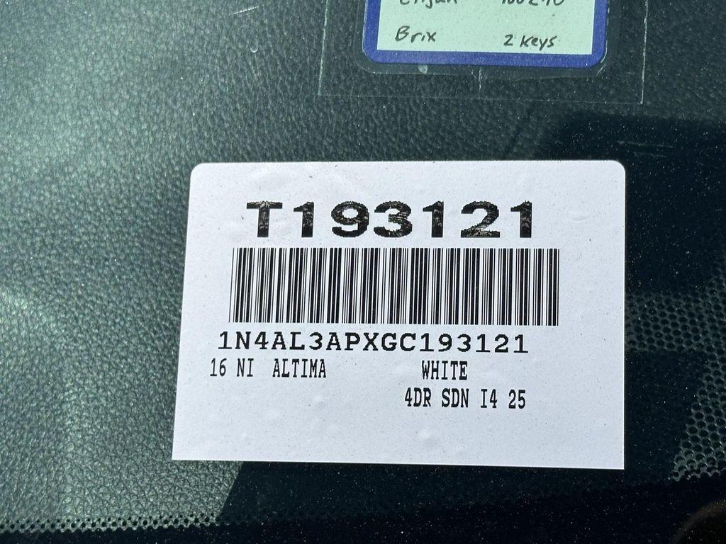 used 2016 Nissan Altima car, priced at $14,500
