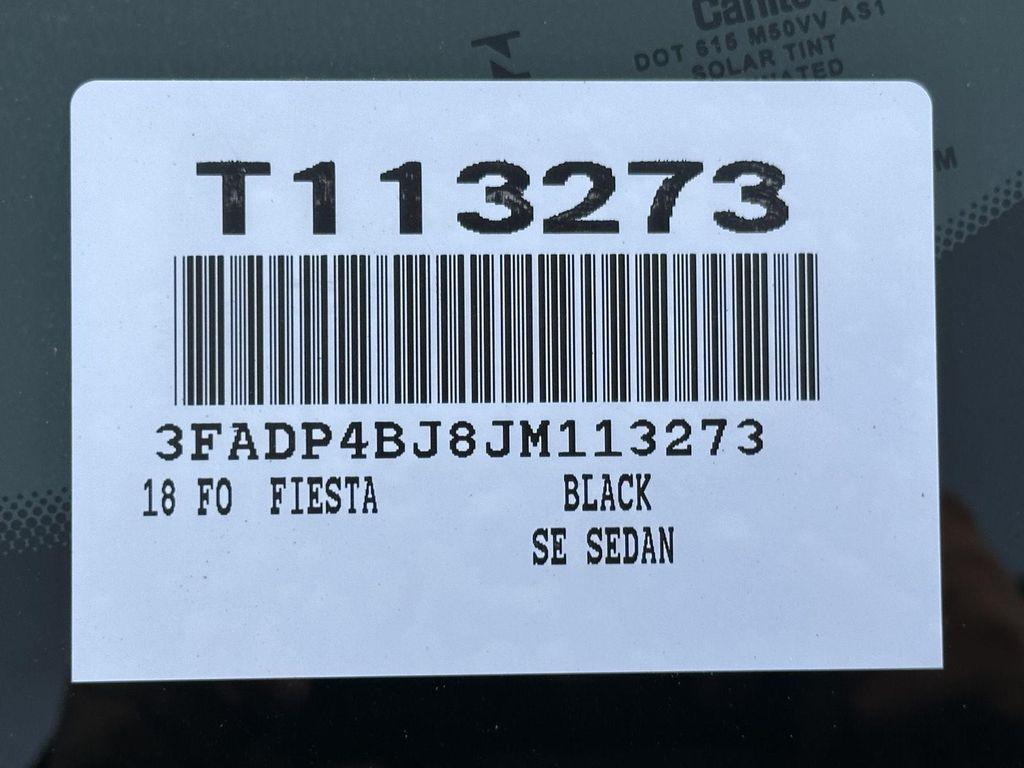 used 2018 Ford Fiesta car, priced at $13,000