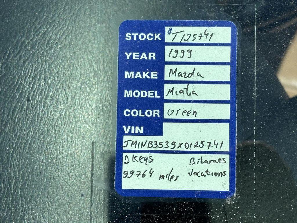 used 1999 Mazda MX-5 Miata car, priced at $13,000