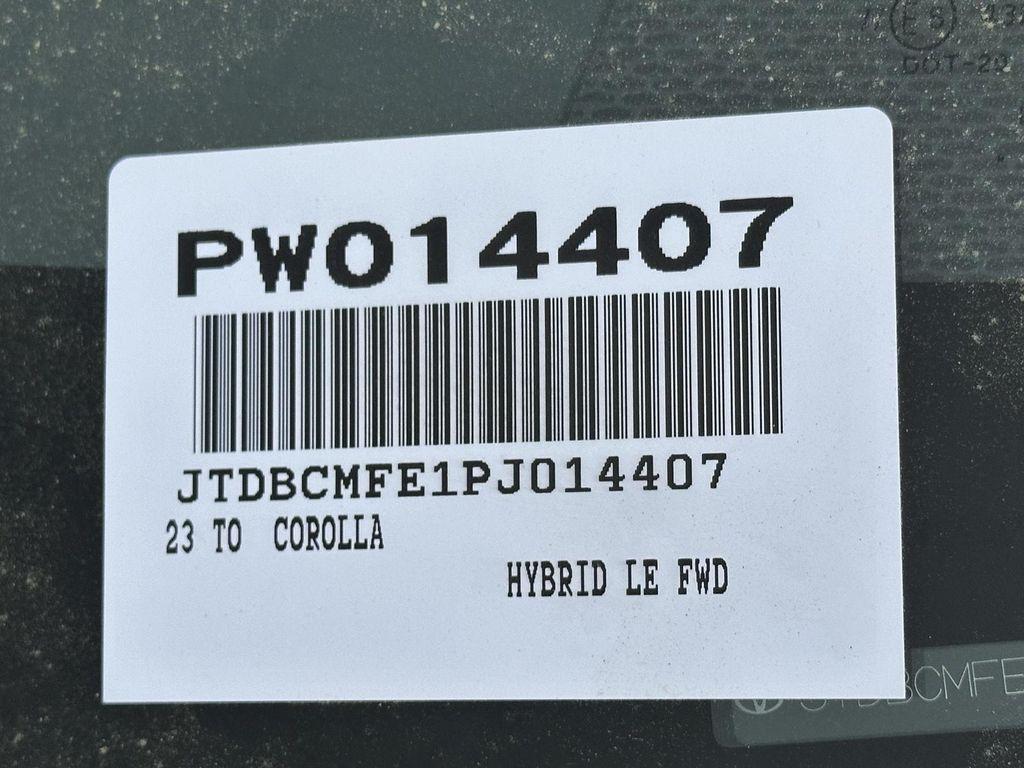 used 2023 Toyota Corolla Hybrid car, priced at $23,500