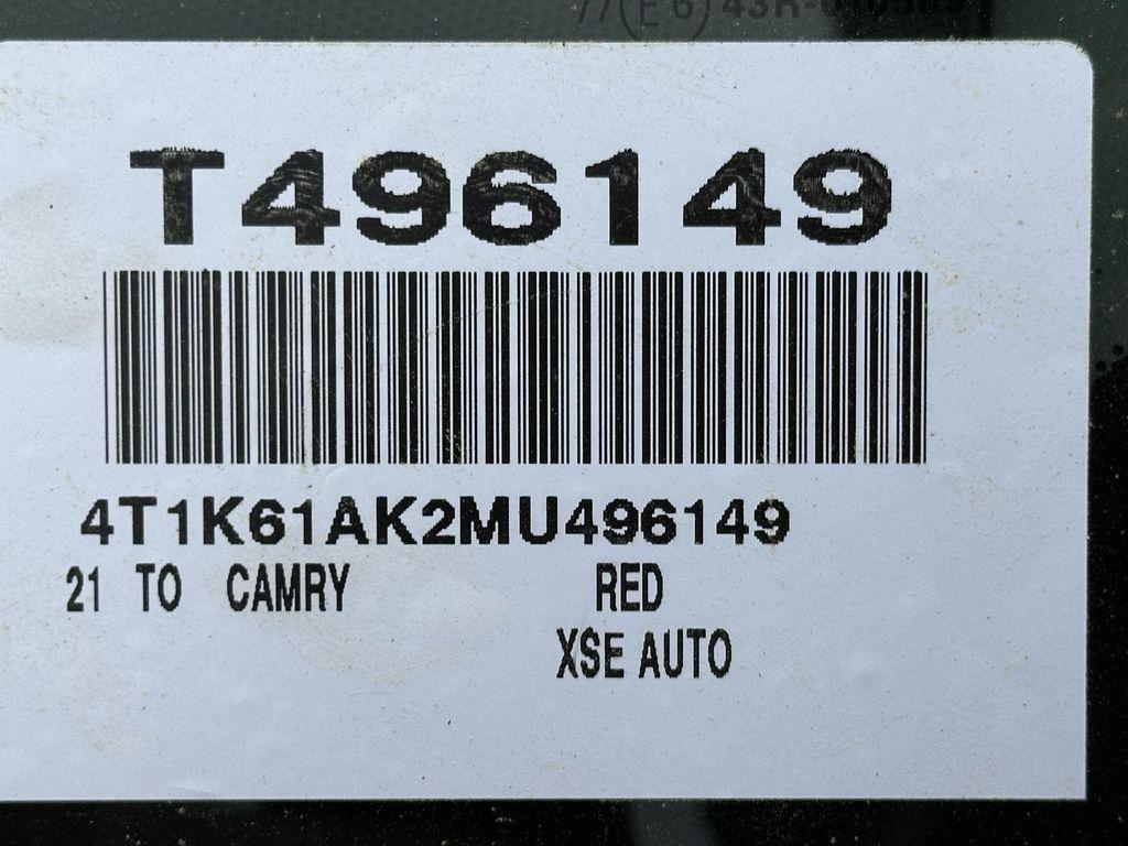 used 2021 Toyota Camry car, priced at $25,000