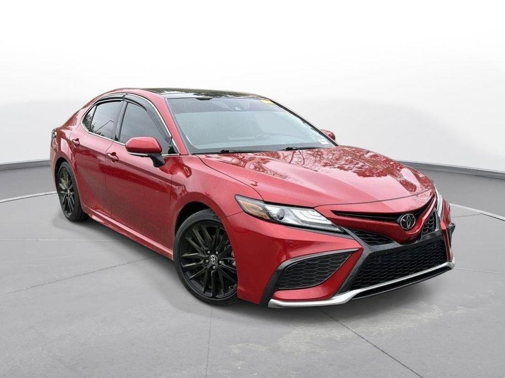 used 2021 Toyota Camry car, priced at $25,000